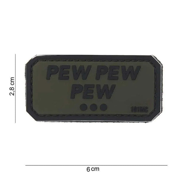 Patch 3D PEW PEW PEW WARZONESHOP