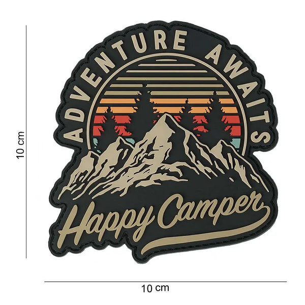 Patch 3D PVC Happy camper WARZONESHOP