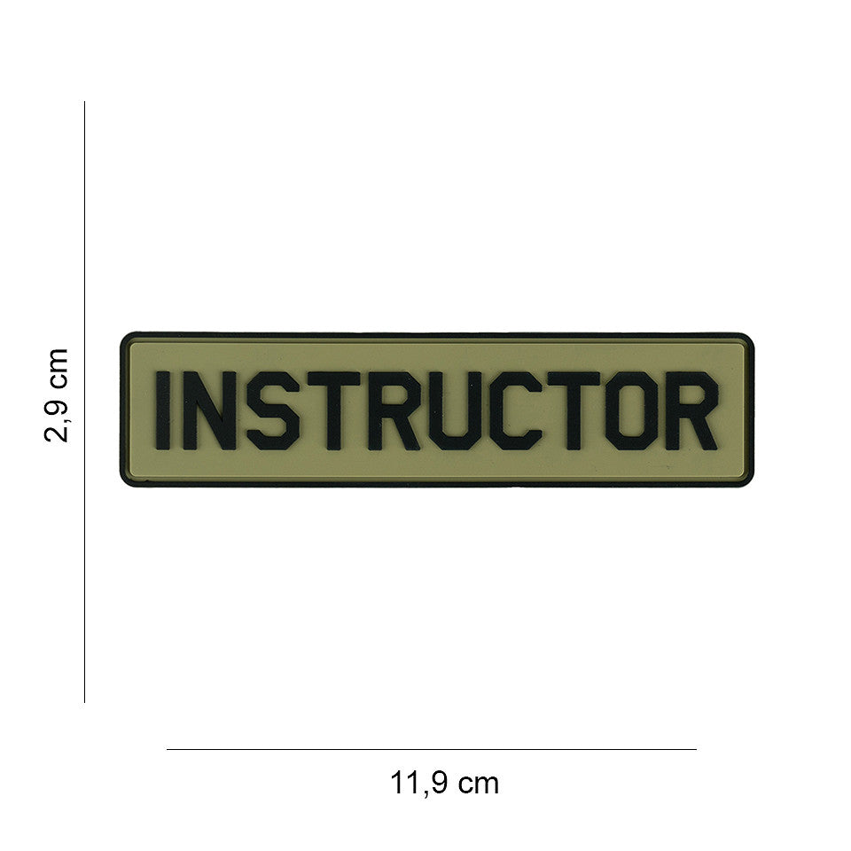 Patch 3D PVC Instructor WARZONESHOP