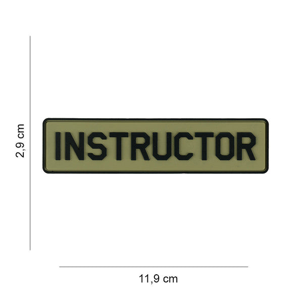 Patch 3D PVC Instructor WARZONESHOP