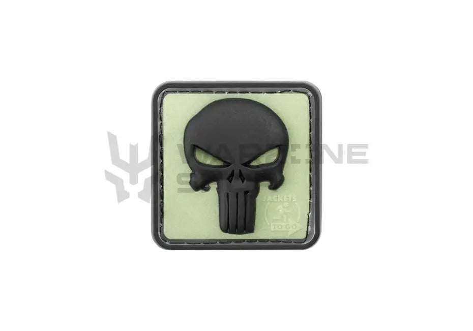 Patch 3D Punisher Fosforescent WARZONESHOP