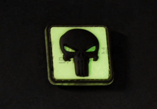 Patch 3D Punisher Fosforescent WARZONESHOP