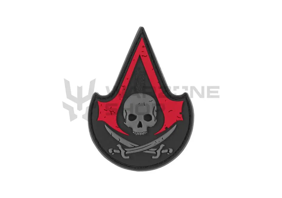 Patch Assassin Skull velcro PVC JTG WARZONESHOP