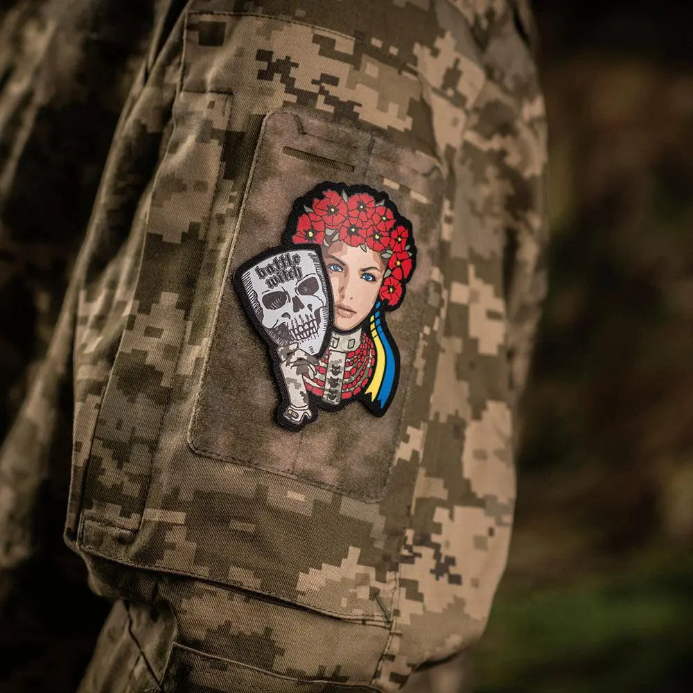 Patch BATTLE WITCH velcro M-TAC WARZONESHOP