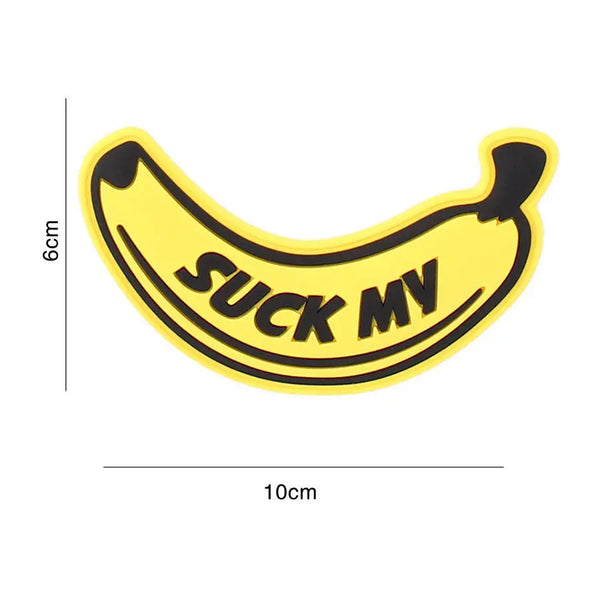 Patch Banana Velcro PVC WARZONESHOP