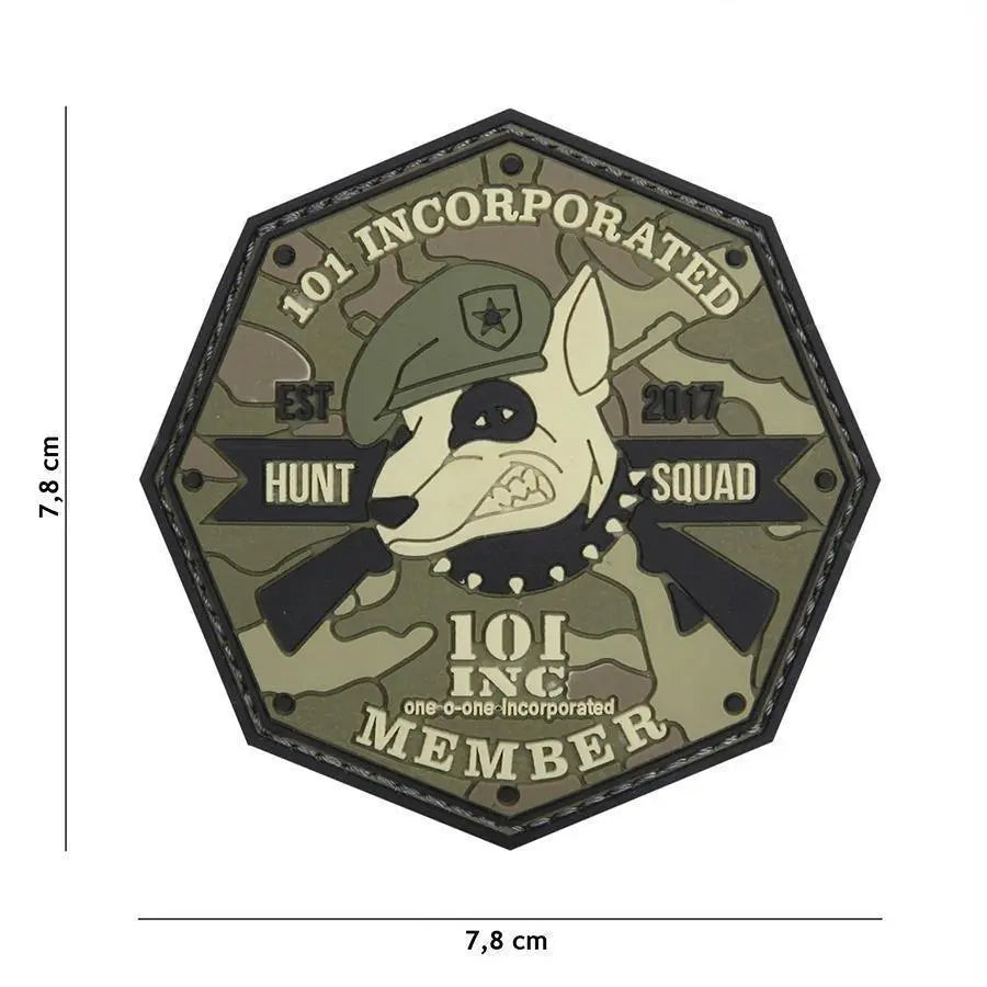 Patch Bully Hunt Squad velcro 3D WARZONESHOP