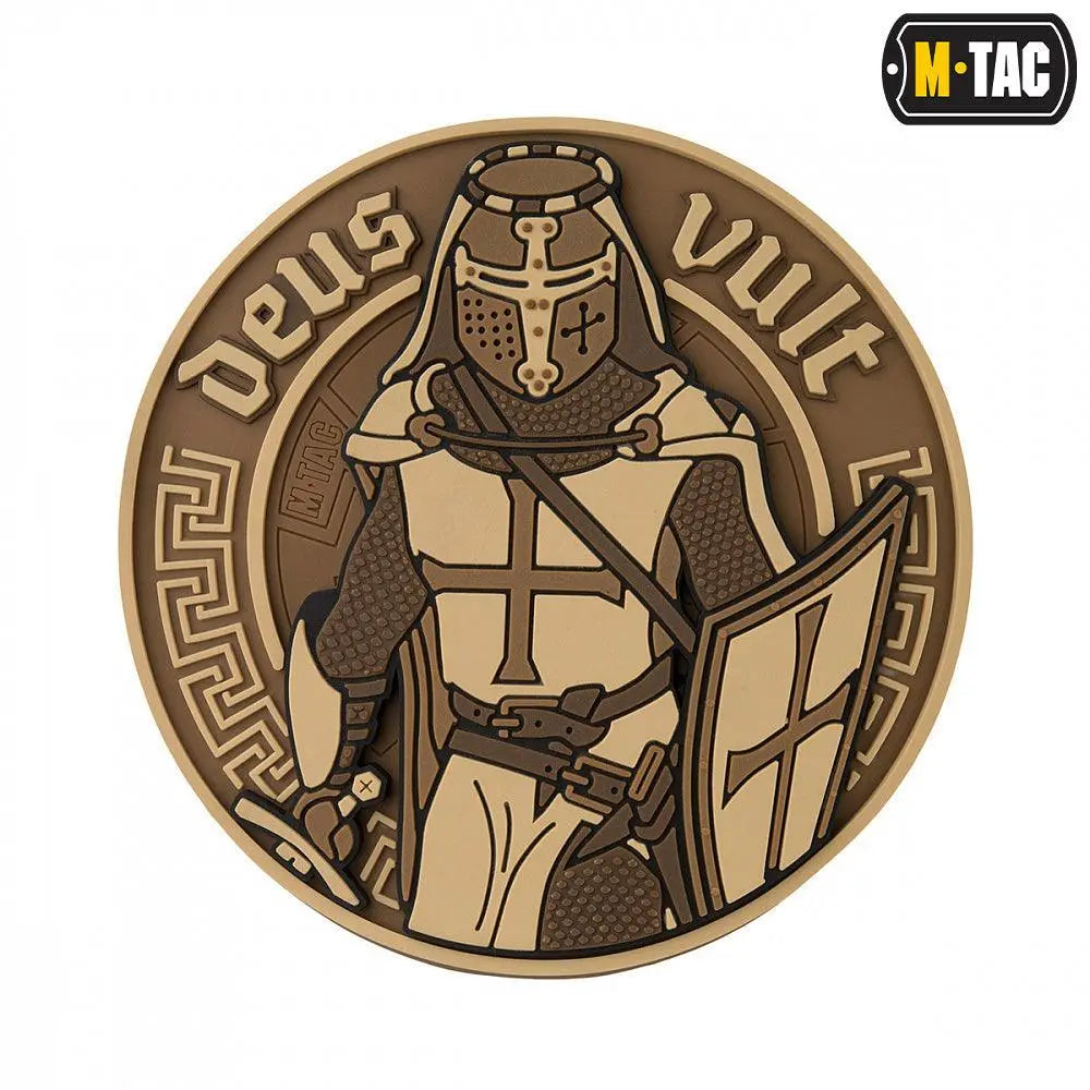Patch DEUS VULT 3d PVC WARZONESHOP
