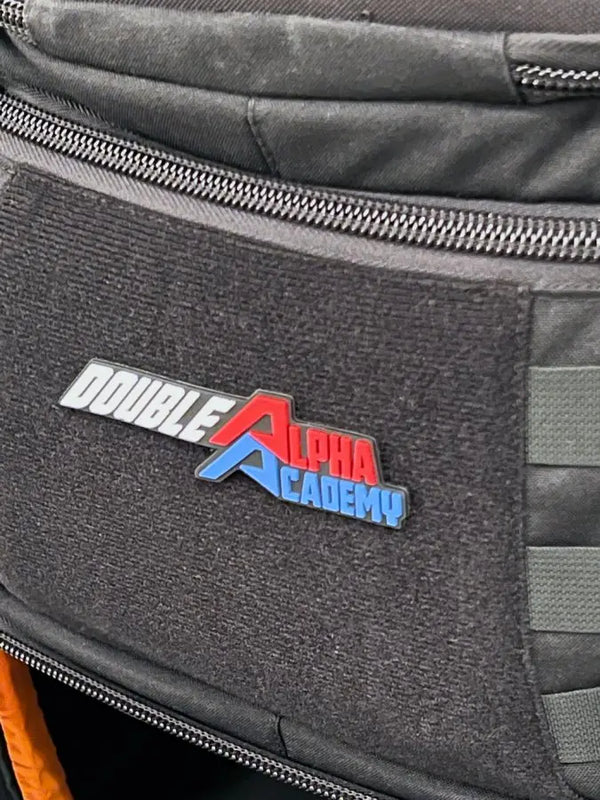 Patch Double-Alpha Academy velcro PVC WARZONESHOP