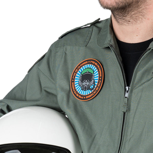 Patch Famous Pilot 3D PVC 101INC WARZONESHOP