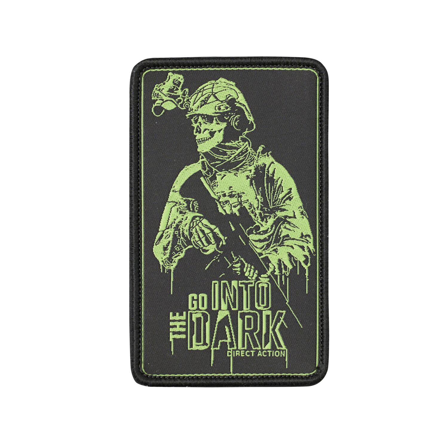 Patch INTO THE DARK velcro textil Direct Action® WARZONESHOP