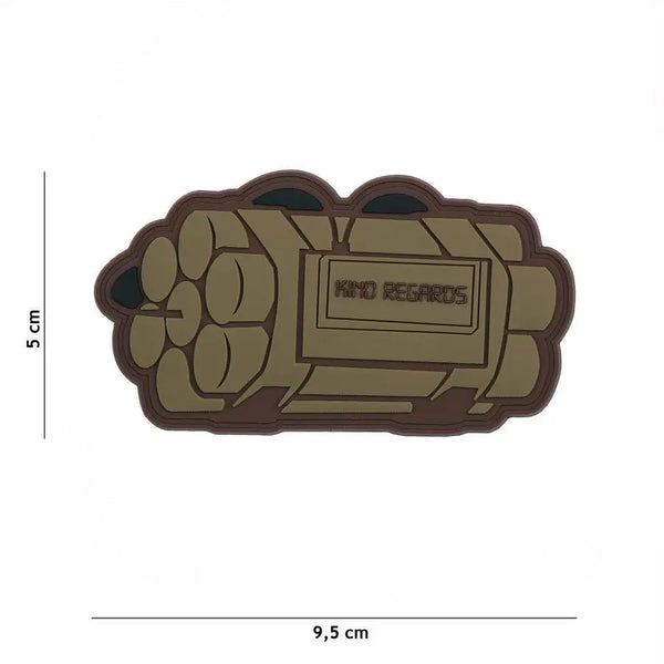 Patch Kind Regards velcro PVC WARZONESHOP