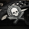 Patch No Knife No Life 3D PVC M-TAC WARZONESHOP