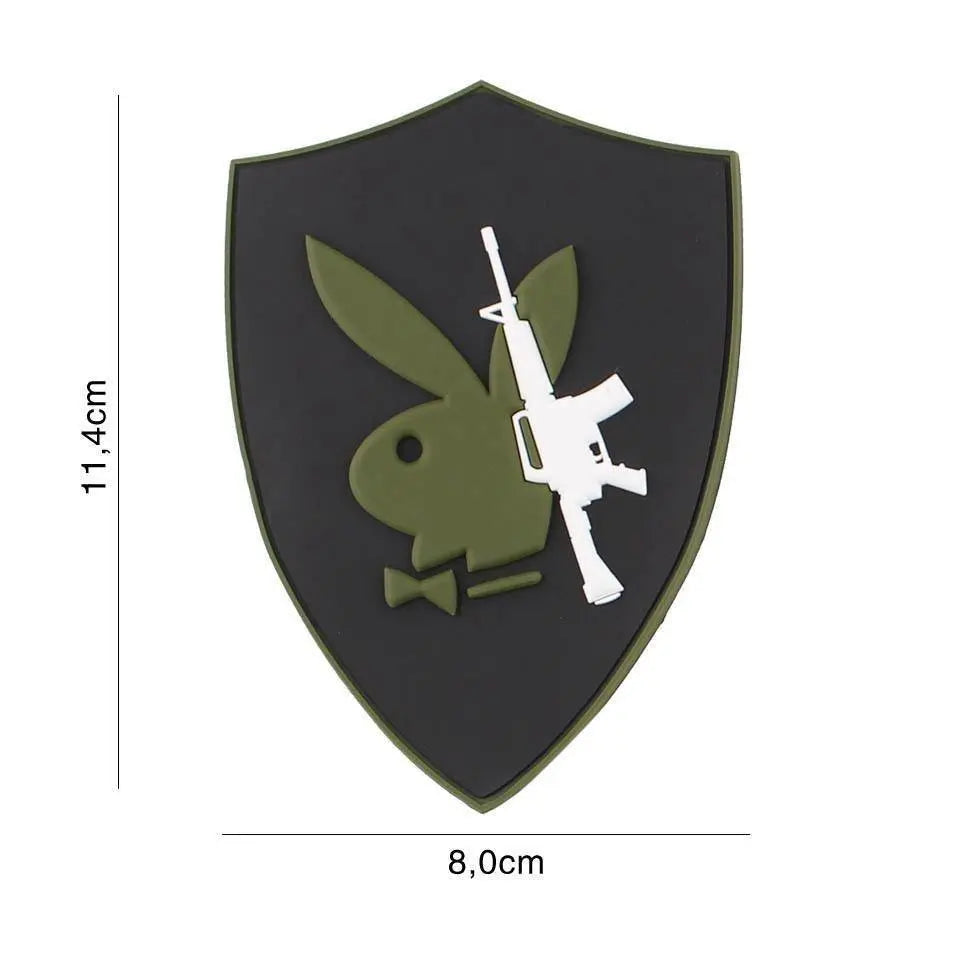 Patch Playboy Gun velcro 3D WARZONESHOP
