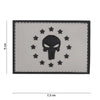 Patch Punisher Drapel EU velcro 3D WARZONESHOP