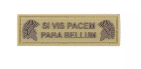 Patch SI VIS PACEM PARA BELLUM 3D PVC WARZONESHOP