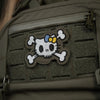 Patch SKULL KITTY velcro M-TAC WARZONESHOP
