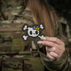 Patch SKULL KITTY velcro M-TAC WARZONESHOP