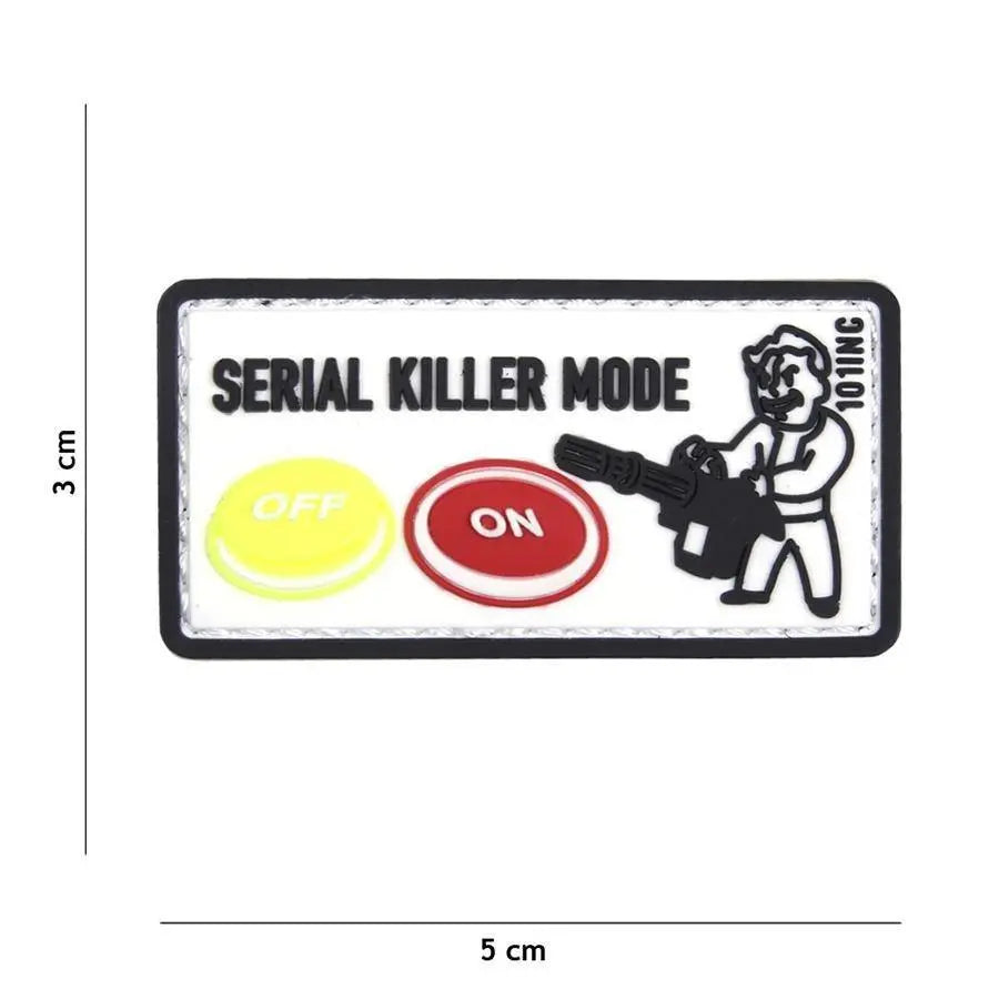 Patch Serial Killer Mode velcro 3D WARZONESHOP
