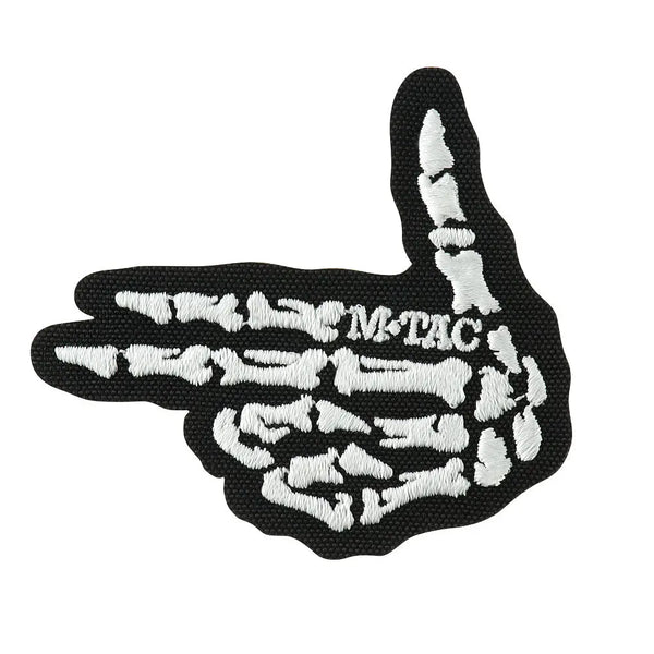 Patch Skeleton Shooter textil fosforescent M-TAC WARZONESHOP