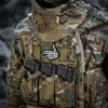 Patch Skeleton Shooter textil fosforescent M-TAC WARZONESHOP
