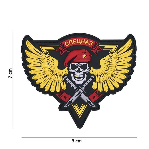 Patch Spetsnaz skull velcro 3D WARZONESHOP