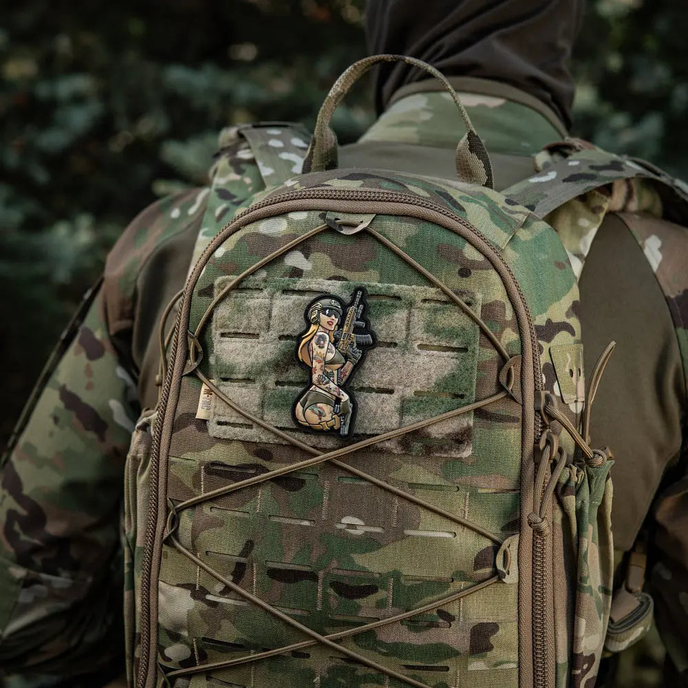 Patch Tactical Girl AR M-TAC WARZONESHOP