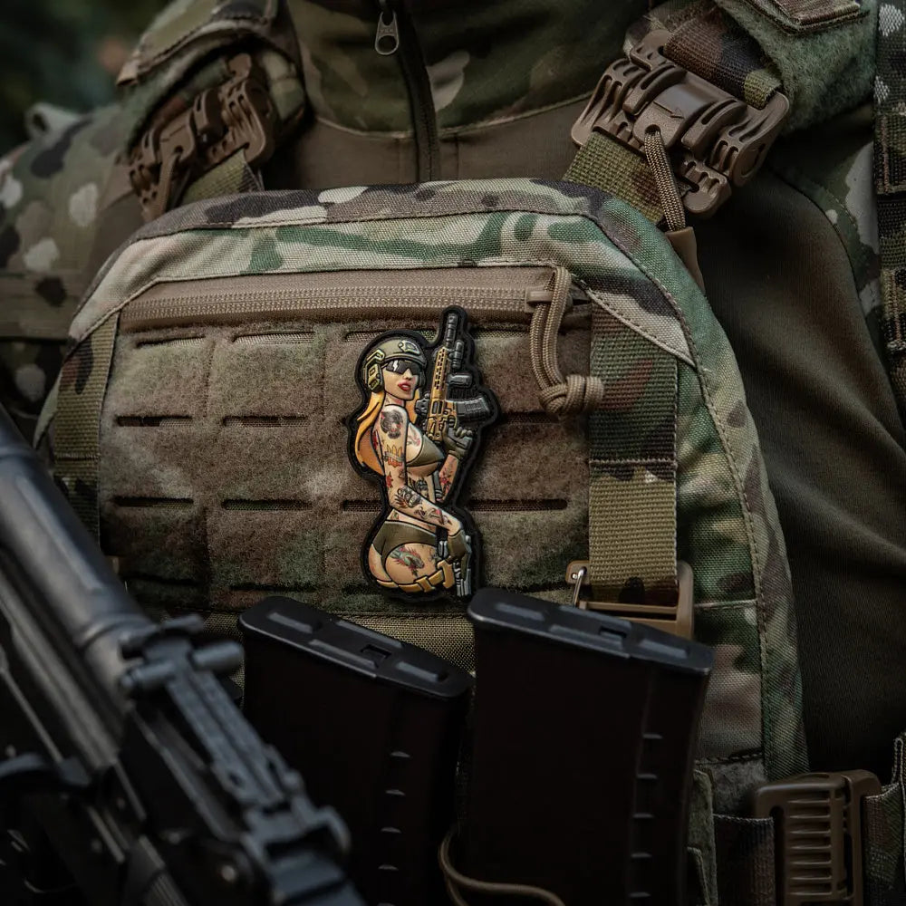 Patch Tactical Girl AR M-TAC WARZONESHOP