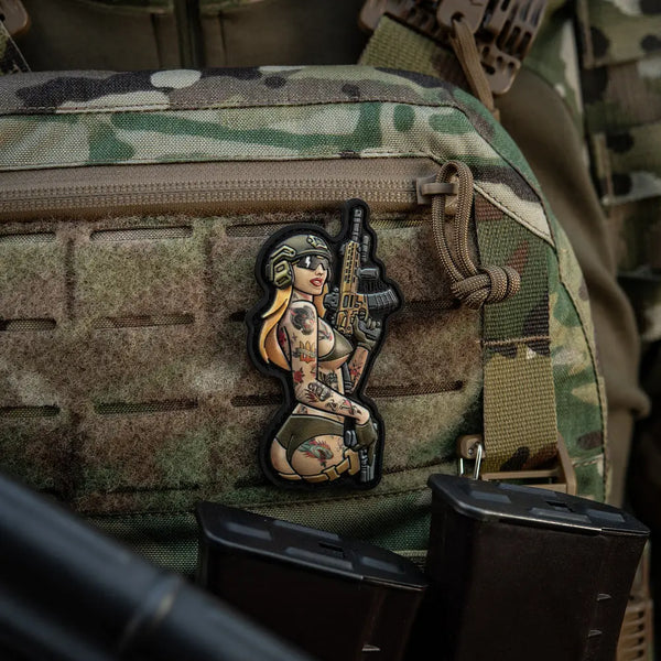 Patch Tactical Girl AR M-TAC WARZONESHOP