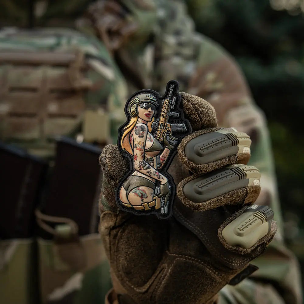 Patch Tactical Girl AR M-TAC WARZONESHOP