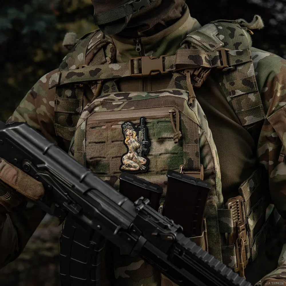 Patch Tactical Girl v5 M-TAC WARZONESHOP