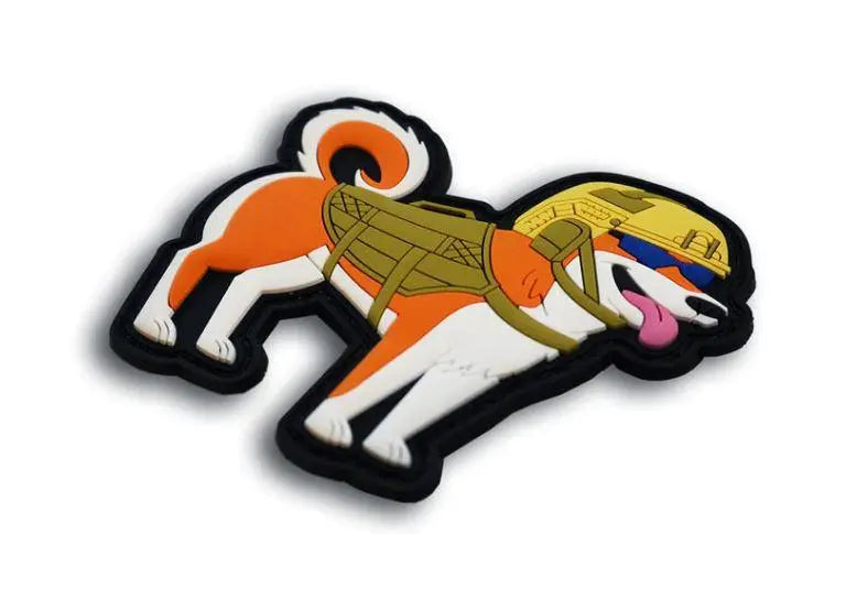 Patch Tactical Shiba Inu velcro pvc WARZONESHOP