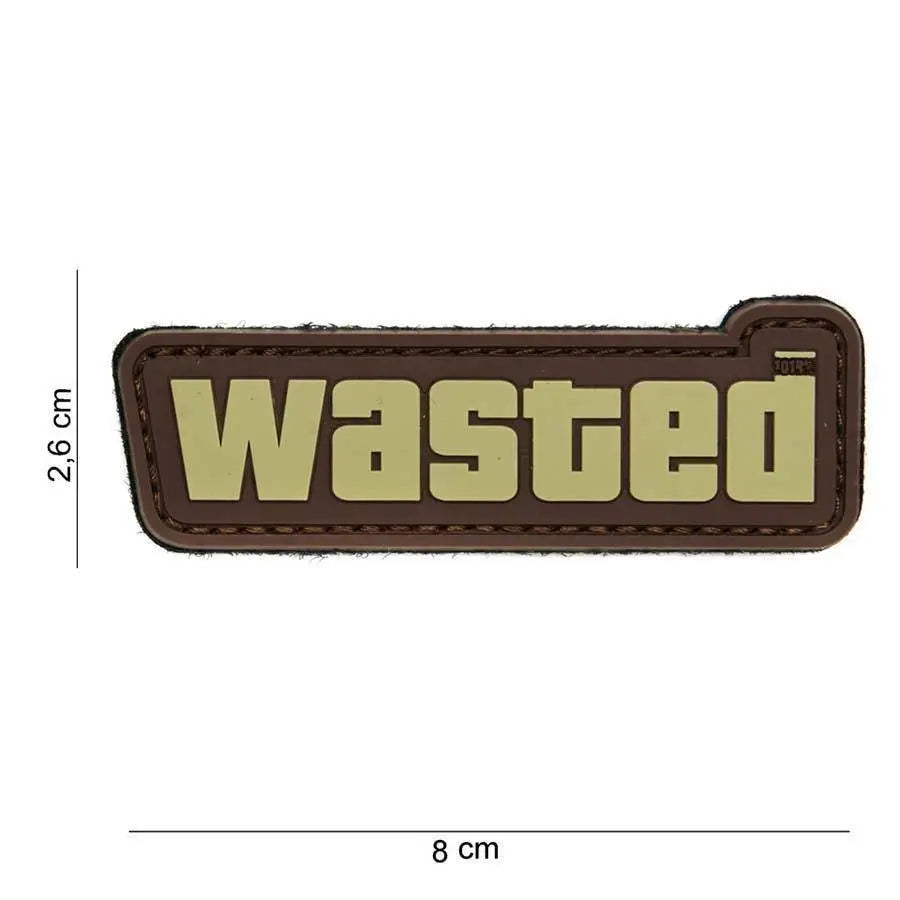 Patch Wasted GTA Velcro 3D WARZONESHOP