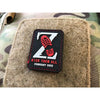 Patch Z- Kick them all velcro PVC JTG WARZONESHOP