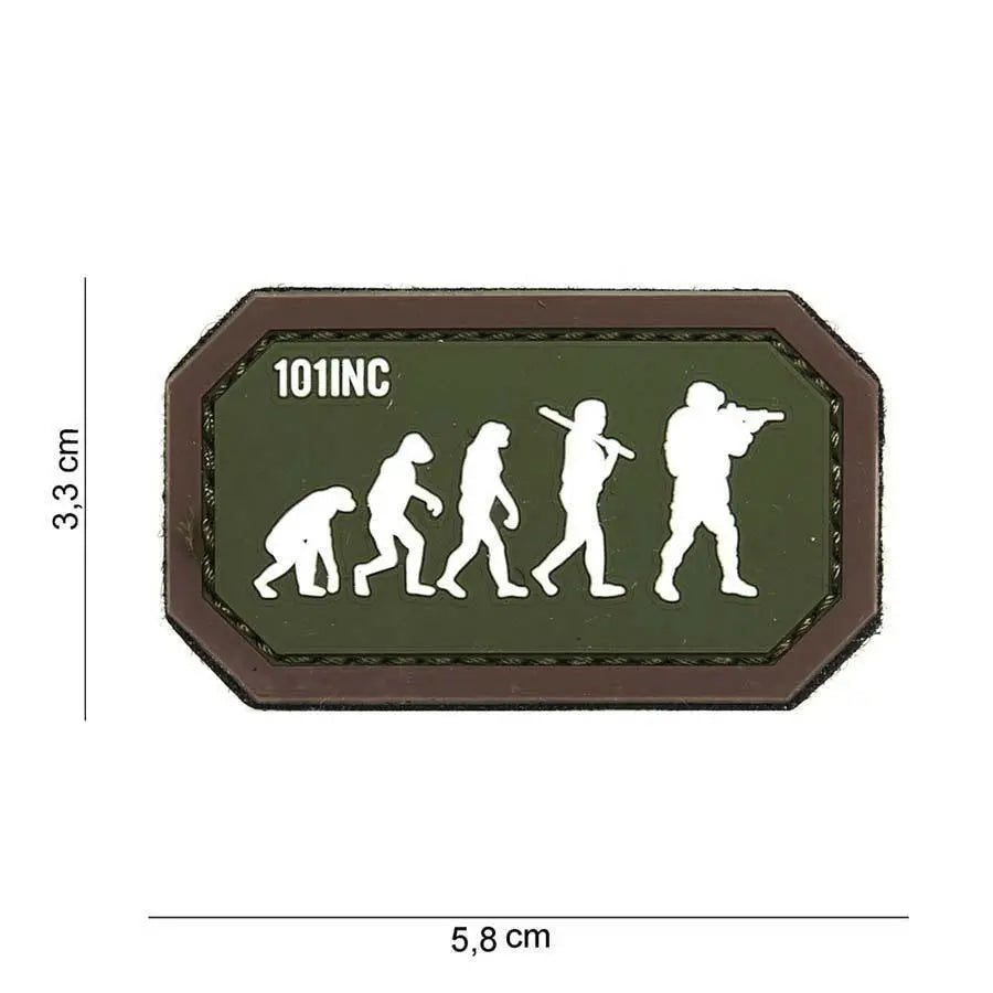 Patch airsoft evolution velcro 3D WARZONESHOP