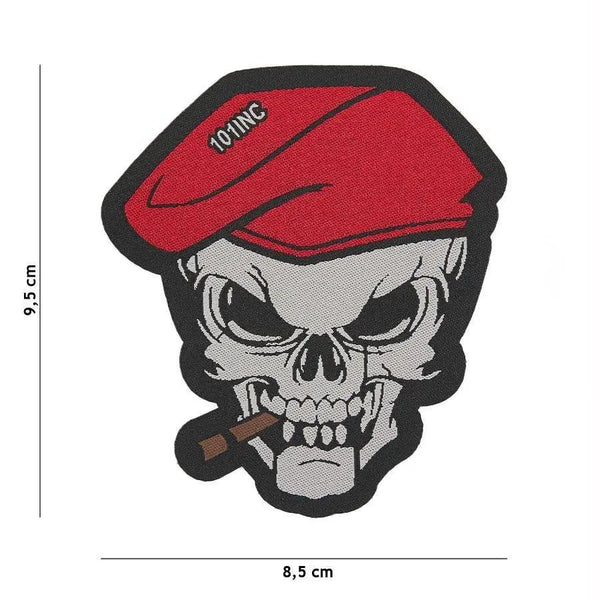 Patch textil Cigar Skull velcro WARZONESHOP
