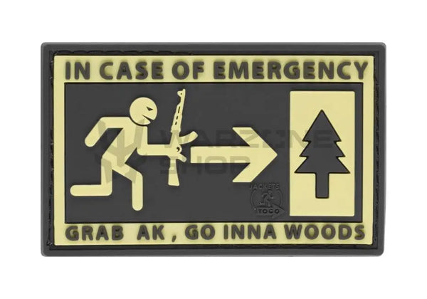 Patch velcro 3D Emergency JTG WARZONESHOP