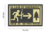 Patch velcro 3D Emergency JTG WARZONESHOP
