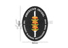 Patch velcro 3d AMERICAN INFIDEL WARZONESHOP