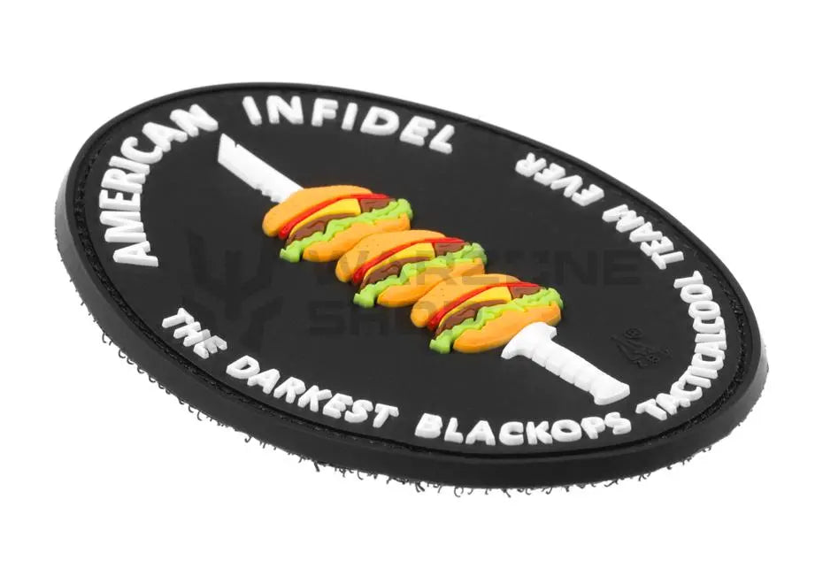 Patch velcro 3d AMERICAN INFIDEL WARZONESHOP