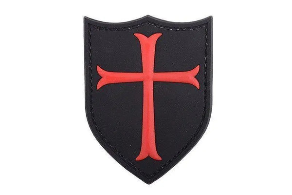 Patch velcro Crusader black WARZONESHOP