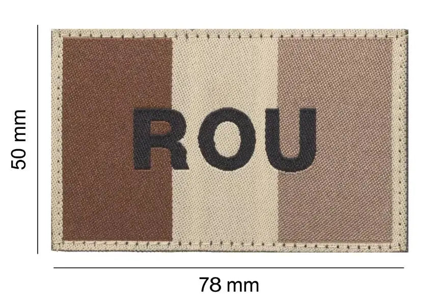 Patch velcro textil ROMANIA WARZONESHOP
