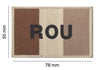 Patch velcro textil ROMANIA WARZONESHOP