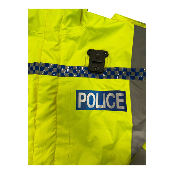 Jacheta HI-VIZ POLICE Waterproof Cycle Jacket – originală, second hand WARGEAR