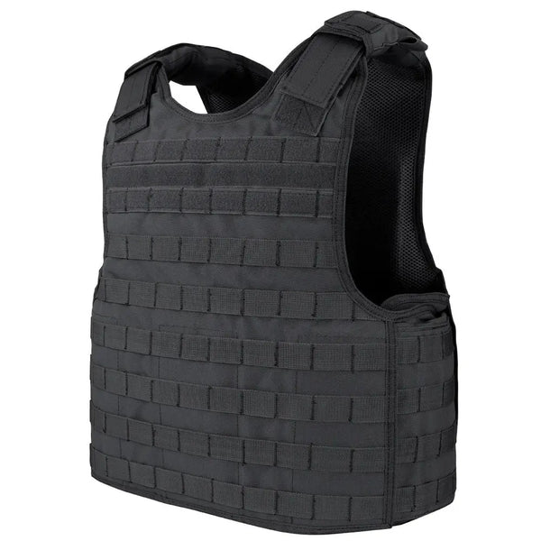 Plate Carrier negru DEFENDER CONDOR WARZONESHOP