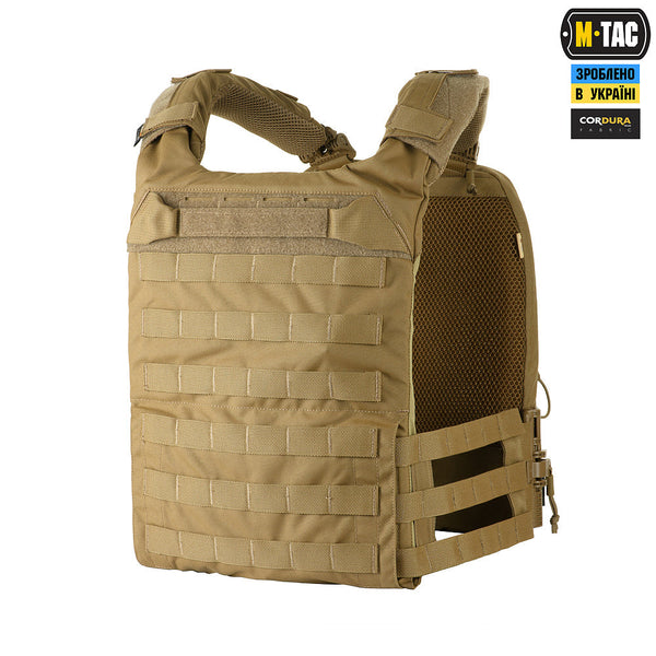 Plate carrier Cuirass QRS M-TAC FAST XL Coyote CORDURA® WARZONESHOP