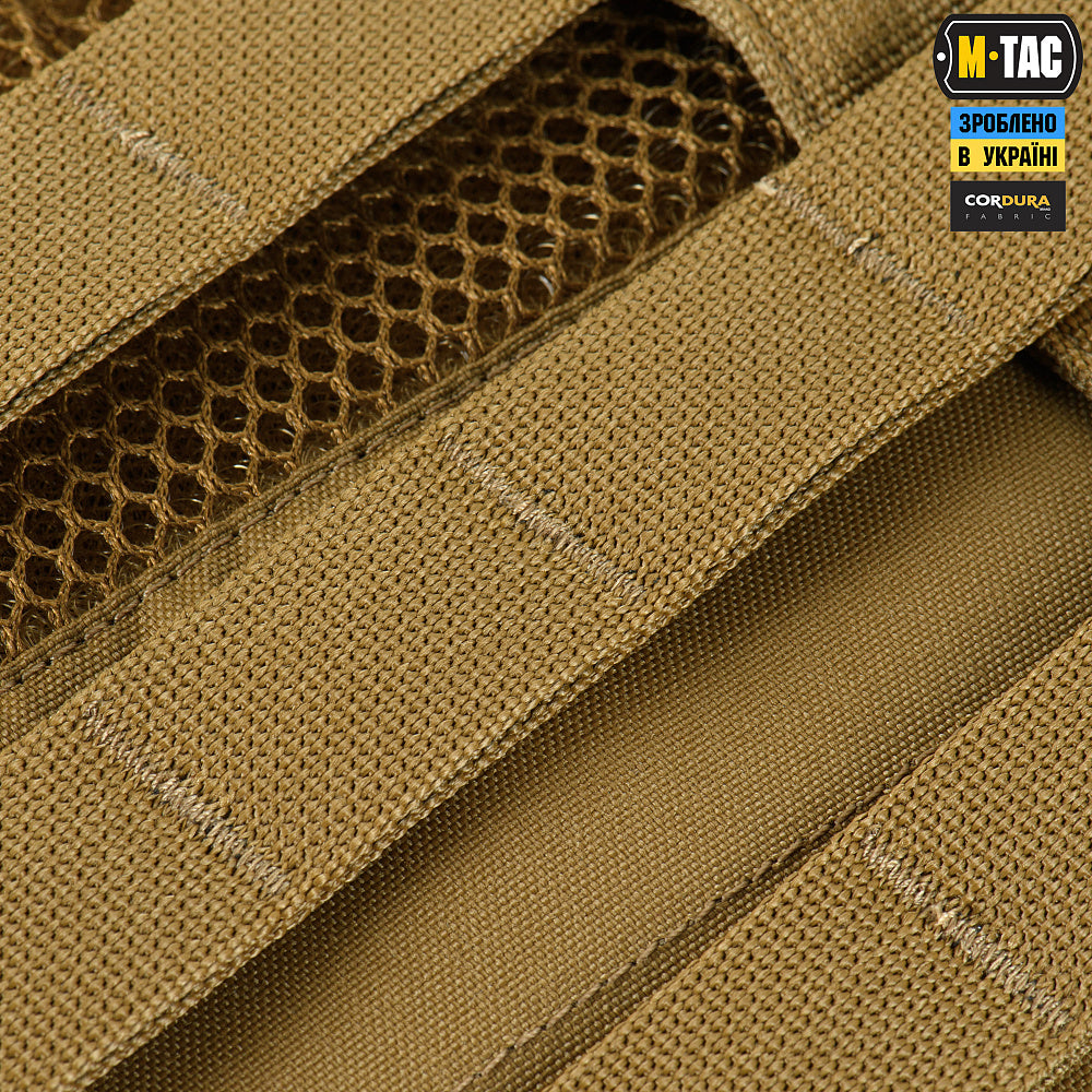 Plate carrier Cuirass QRS M-TAC FAST XL Coyote CORDURA® WARZONESHOP