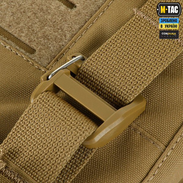 Plate carrier Cuirass QRS M-TAC FAST XL Coyote CORDURA® WARZONESHOP
