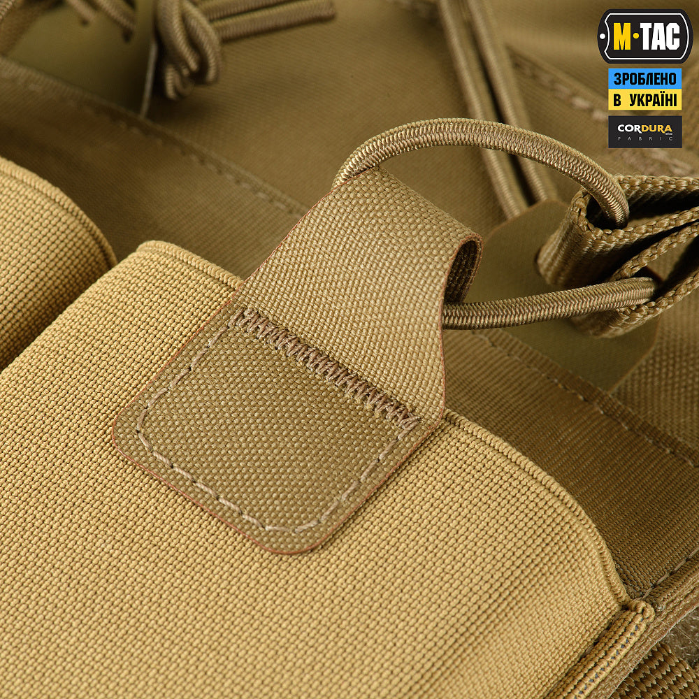 Plate carrier Cuirass QRS M-TAC FAST XL Coyote CORDURA® WARZONESHOP