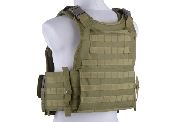 Plate carrier tactic olive green WARZONESHOP