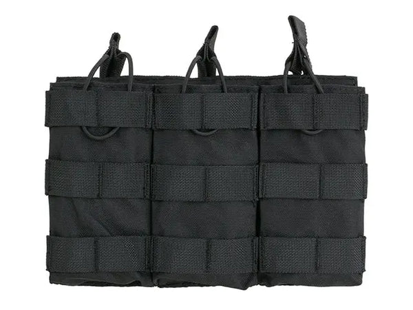 Pouch Triplu Open Top MOLLE 5.56 WARZONESHOP